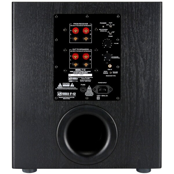 Main product image for BIC Formula F-12 12" Subwoofer 475 Watts 303-436